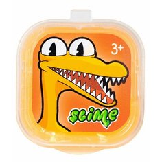 Слайм Slime Monster в коробочке, оранжевый Россия