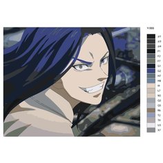 Картина по номерам Y-569 "Аниме токийские мстители. Кейске Баджи" 80x100 Brushes Paints