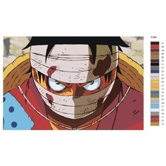 Картина по номерам Y-584 "Аниме Ван-Пис. Монки Д. Луффи" 80x120 Brushes Paints