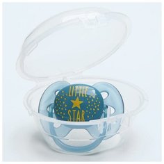 Пустышка ultra soft, Hello star, 6-18 мес, 1 шт, для мальчиков Philips Avent