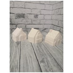 Заготовка для поделки VD Master Дом/3D-раскраска/лепнина/фигурка/игрушка/барельеф/объемная раскраска/
