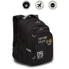 Рюкзак детский для мальчика 3-4 класса — вместительный и анатомически безопасный RB-050-21/3 Grizzly