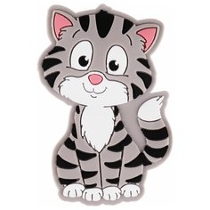 Мульти-Пульти Точилка Котик PS_39581 серый