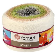 Пряжа YarnArt Flowers, 55 % хлопок, 250 г, 1000 м, 1 шт., 274