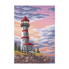 Алмазная мозаика / вышивка Маяк. Стразы Brilliart