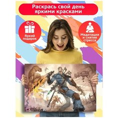 Картина по номерам игра Fallout (Апокалипсис) - 8780 Г 60x40
