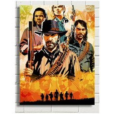 Картина по номерам игра RDR Red Dead Redemption - 6571 В 30x40