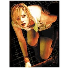 Картина по номерам на холсте Silent Hill - 4 30X40
