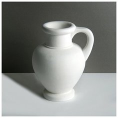 Гипсовая фигура кувшин с одной ручкой, 28 х 21 х 19 см./В упаковке шт: 1 Мастерская Экорше