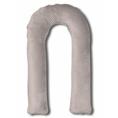 Наволочка на подушку для беременных формы U/плюшевая 340х35 см Body Pillow