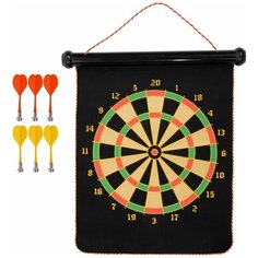 Дартс магнитный шесть дротиков в комплекте 38*32,5 см (безопасен для детей от 15 лет) Ecos