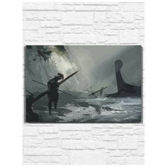 Картина по номерам на холсте Ryse Son Of Rome (райс сын рима, PS, Xbox, PC, Switch) - 10316 60х40