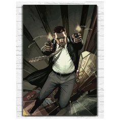 Картина по номерам на холсте игра Max Payne 3 (PS, Xbox, PC, Switch) - 9804 В 60x40