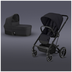 Детская коляска Cybex Balios S Lux BLK 2 в 1 Deep Black