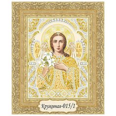 Набор для вышивания бисером в кружевной технике, икона Архангел Гавриил Художественные Мастерские