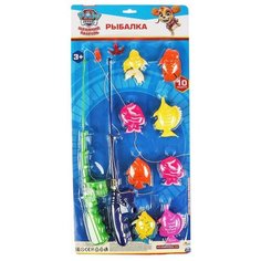Набор детская рыбалка "Щенячий патруль" 2 удочки Играем вместе