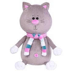 Мягкая игрушка «Кот Томас серый с шарфиком», 35 см Kult of Toys