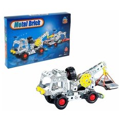 Конструктор металлический "Эвакуатор", 144 детали Нет бренда