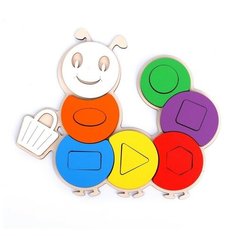 Сортер "Гусеница с сумочкой" Toy Sib