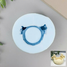 Молд силикон "Подсвечник Ангелочек" 5,5х9х7 см микс Арт Узор