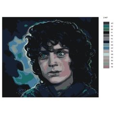 Картина по номерам Z-457 "Властелин колец. Фродо" 60x80 Brushes Paints