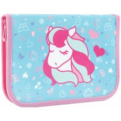 Пенал TIGER FAMILY 1 отделение, "Musical Pony", 20х14х4 см, 270249 - 1 шт.