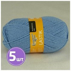 Пряжа Семеновская пряжа Lastik (70955), гиацинт 5 шт. по 100 г