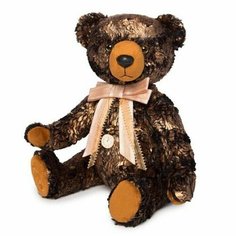 Мягкая игрушка BUDI BASA Медведь БернАрт 34 см золотой металлик