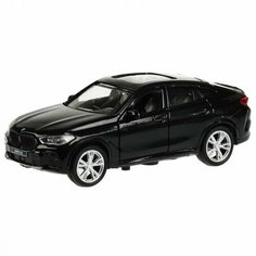 Машина металл BMW X6 12 см черный Технопарк