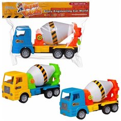 Машинка Строительная техника Бетономешалка Junfa Toys
