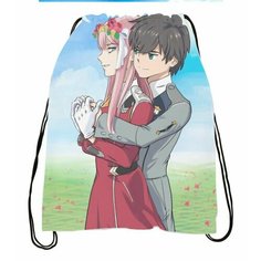 Сумка-мешок для обуви Любимый во Франксе, Darling in the Franxx №9 Migom