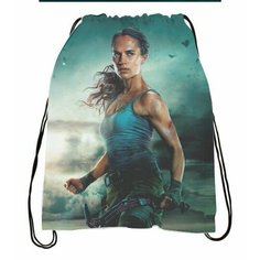 Сумка-мешок для обуви Расхитительница гробниц, Lara Croft: Tomb Raider №4 Migom