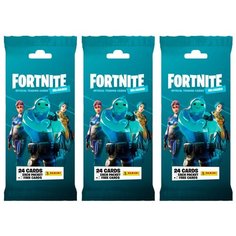 3 набора карточек Panini FORTNITE TCG RELOADED (78 карточек)