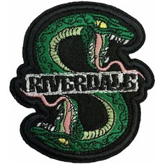 Нашивка, шеврон, патч (patch) Riverdale, размер 8*7,5 см, 1 шт. Нет бренда