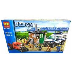 Конструктор Полицейский отряд с собакой 10419 (City 60048) / 250 деталей Lari (Bela)