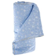 Одеяло Легкие сны Камелия, 110х140 см голубой