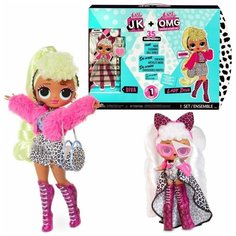 Кукла L.O.L. Surprise! LOL OMG AND JK LADY DIVA 2-PACK. Набор кукол ЛОЛ ОМГ и подросток Леди Дива MobileLCD-423157