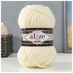 ALIZE Пряжа "Superlana megafil" 25% шерсть, 75% акрил 55м/100 гр (62)