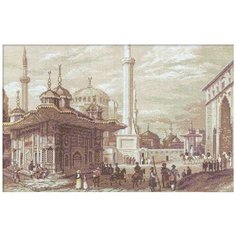 Набор для вышивания Panna "Стамбул. Фонтан султана Ахмета", 26x42 см