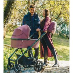 Коляска универсальная 2 в 1 ESPIRO BUENO 308 Heather pink