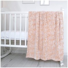 Плед-покрывало MICRO VELUR "Мишки", 100х140, розовый Baby Nice