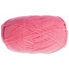 Пряжа для вязания из Троицка Подмосковная 100 гр. 250 м. (50% шерсть, 50% акрил), 3 шт, цвет 0453 бегония Троицкая