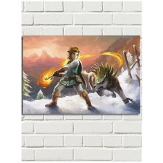 Картина по номерам Игра Легенда Зельды Линк - 6233 Г 60x40