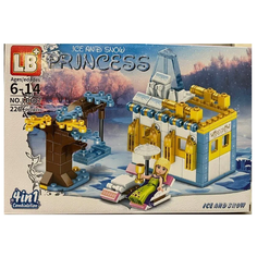 Конструктор детский для девочек PRINCESS 226 деталей LB+