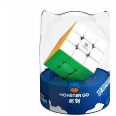 Кубик Рубика Gan Monster Go Magnetic v2 (Gift Box) / магнитный / в подарочной колбе