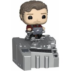 Коллекционная фигурка Funko POP! Deluxe Bobble Marvel Avengers IW Guardians Ship Star-Lord (Exc)