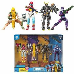 Fortnite - Набор "Future Squad Mode" 2 волна, 4 фигурки