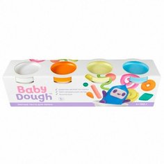 Набор для творчества Тесто для лепки BabyDough набор 4 цвета №4 BD019 Нет бренда