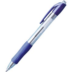 Ручка шариковая автоматическая Crown "CEO Ball" синяя, 0,7мм, грип - 12 шт.