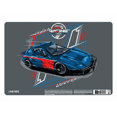 Покрытие настольное для лепки "deVENTE. Racing" 33x23 см, пластиковое 600 мкм, с цветным рисунком / набор 20 шт